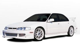 1994-1995 Honda Accord 2dr BigMouth Style Wings West Body Kit - WW-890575
