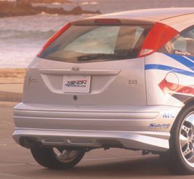 2000-2004 Ford Focus ZX-3 ZX-5 Xenon Urethane Rear Lip Spoiler - XEN-10074