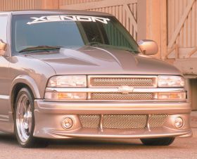 1998-2004 Chevy S-10 2dr Xenon Urethane Front Bumper Cover - XEN-10291