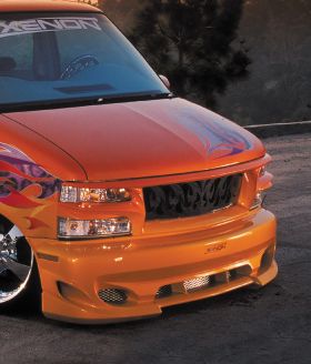 1995-2005 Chevy Astro Van 3dr Xenon Cobra Urethane Front Bumper - XEN-10551