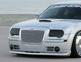 2005-2009 Chrysler 300C Hemi SRT-8 4dr Xenon Urethane Front Air Dam - XEN-12511