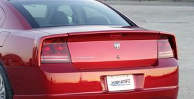 2006-2009 Dodge Charger 4dr Xenon Urethane 3pc Trunk Spoiler Wing - XEN-12615