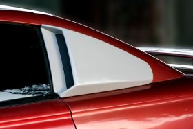 1994-1998 Ford Mustang 2dr Xenon Urethane Rear Window Scoops - XEN-12740