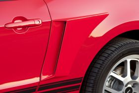2010 Ford Mustang 2dr Xenon Urethane Rear C-Scoops - XEN-12810