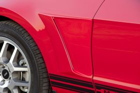 2010 Ford Mustang 2dr Xenon Urethane Front Fender Scoops - XEN-12820