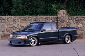 1998-2004 Chevy S-10 Ext Cab Xenon 8pc Urethane Ground Effects Kit - XEN-4120