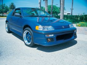 1990-1991 Honda CRX 2dr HB Xenon Urethane Ground Effects Kit - XEN-5000