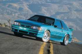 1987-1993 Ford Mustang 2dr Xenon Urethane Ground Effects Kit - XEN-5040