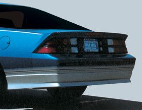 1982-1987 Chevy Camaro 2dr Xenon Urethane Rear Lip Spoiler - XEN-5105