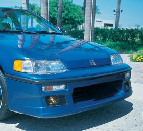 1990-1991 Honda CRX HB 2dr Xenon Urethane Front Air Dam - XEN-5191