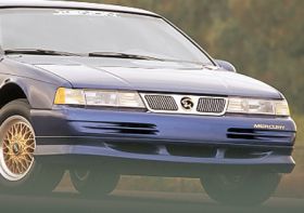 1994-1995 Mercury Cougar 2dr Xenon Urethane Front Air Dam - XEN-5541