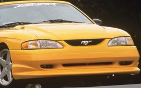1994-1998 Ford Mustang 2dr Xenon Urethane Front Air Dam - XEN-5571