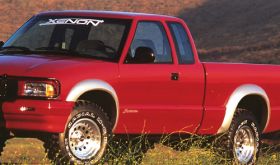 1994-2004 Chevy S-10 Xenon Urethane 1.75" 4pc Fender Flare Kit - XEN-8240