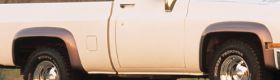 1981-1987 Chevy Blazer 2dr Xenon Urethane 4pc Fender Flare Kit - XEN-8400