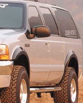 2000-2002 Ford Excursion 4dr Xenon Urethane 4pc Fender Flare Kit - XEN-8640
