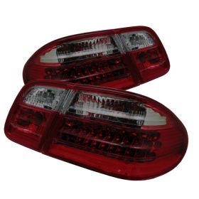 1996-2002 Merdedes Benz W210 E Class Red/Smoke LED Tail Lights - ALT-CL-MBW210-L