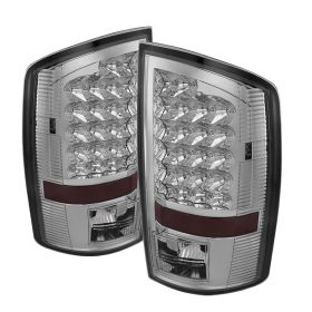 2007-2008 Dodge Ram 1500/2500/3500NChrome LED Tail Lights - ALT-JH-DR07-LED-C