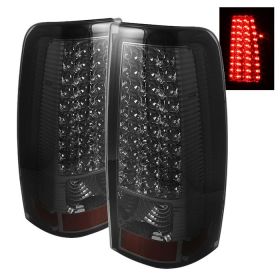 1999-2002 Chevy Silverado 1500/2500/3500 Smoke LED Tail Lights - ALT-ON-CS99-LED