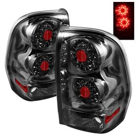 2002-2009 Chevy Trailblazer Smoke LED Tail Lights - ALT-ON-CTB02-LED-SM