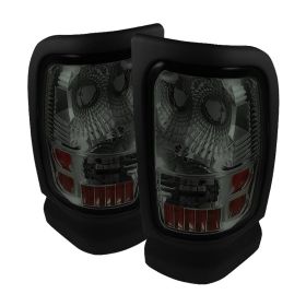 1994-2001 Dodge Ram 1500/2500/3500 Smoke Euro Style Tail Lights - ALT-ON-DRAM94-