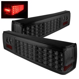 1987-1993 Ford Mustang Smoke LED Tail Lights - ALT-ON-FM87-LED-SM