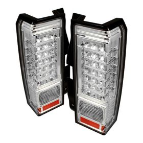 2006-2009 Hummer H3 Chrome LED Tail Lights - ALT-ON-HH306-LED-C