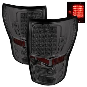 2007-2012 Toyota Tundra Smoke LED Tail Lights - ALT-ON-TTU07-LED-SM
