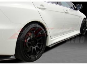 2008-2014 Mitsubishi EVO X 10 EVO-X Side Skirts by AiT - MEVO08SS