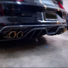 2015-2017 Ford Mustang GT350 Style Carbon Fiber Rear Diffuser by Anderson Compos