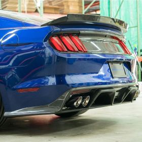 2015-2017 Ford Mustang GT350 Style Carbon Fiber Rear Diffuser by Anderson Compos