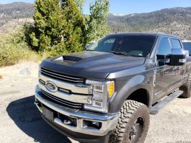 2014-2016 Toyota Tundra APM Functional Fiberglass Ram Air Hood - APM-811542