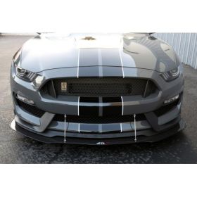2018-2019 Ford Mustang Shelby GT350 APR Carbon Fiber Front Splitter + Rods - APR-CW-201835
