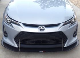 2014-2016 Scion tC APR Carbon Fiber Front Splitter + Rods
