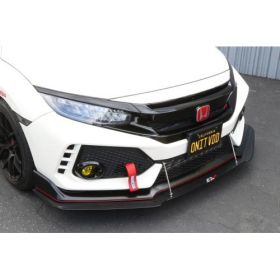 2017-2018 Honda Civic Type-R APR Carbon Fiber Wind Splitter + Rods - CW-917022