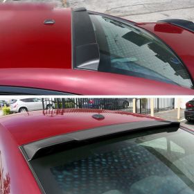2011-2018 Dodge Charger Rear Roof Spoiler Ikon Style Unpainted Polypropylene - ASR-DC11IK-PP