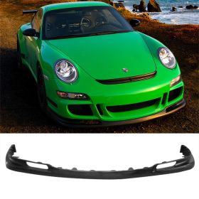 2005-2011 Porsche 997 GT3 Front Bumper Lip Spoiler Poly-Urethane - BLF-PS997OE-P