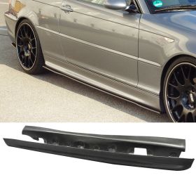 1999-2006 BMW 3-Series E46 2DR Coupe Type-M Polyurethane Side Skirts - IKN-BLS-BE462M-PU