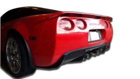 1997-2004 Chevrolet Corvette C5 Stealth Style Polyurethane Rear Diffuser - 37-60