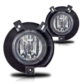 2002-2005 Ford Explorer Halo Projector Fog Lights - Yellow - WJ30-0063-12